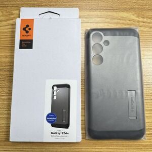 Spigen Tough Armor Galaxy S24 + Plus Case [Kickstand]‎ - Gunmetal ACS07333